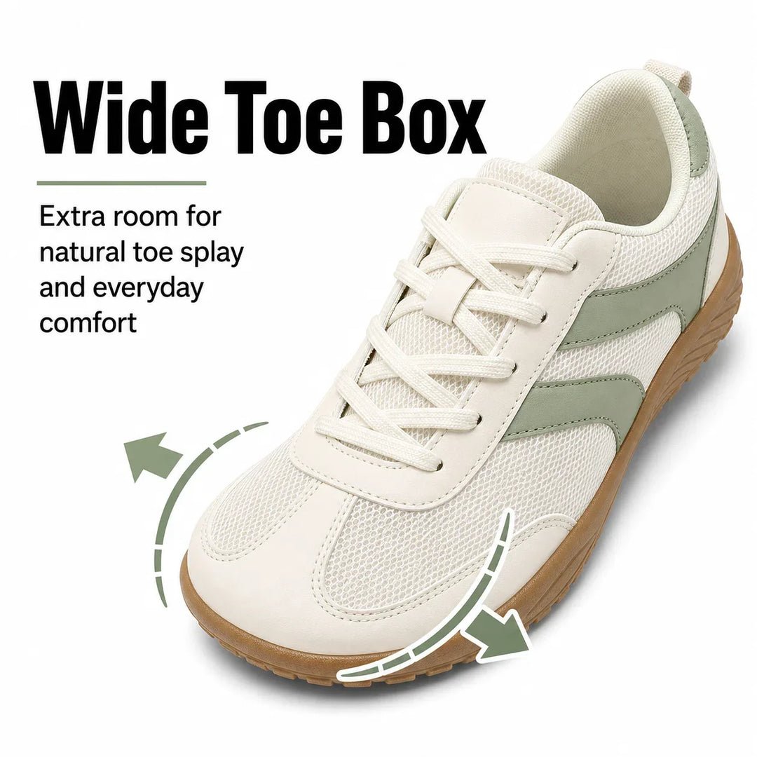 Barefoot minimalist walking shoes with flexible sole, non-slip grip, great for outdoor comfort.