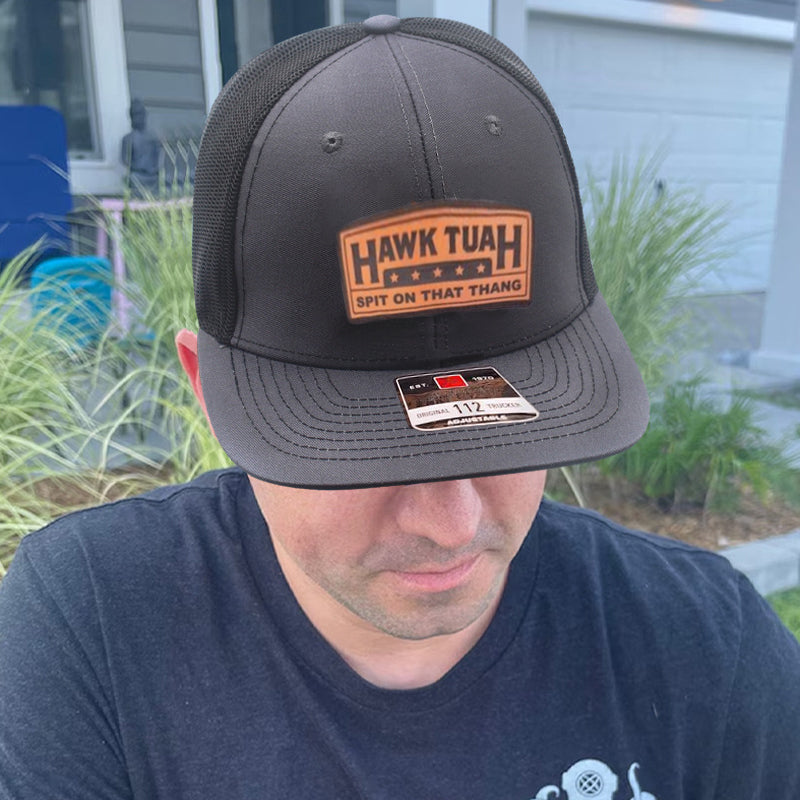 Grey adjustable cotton dad hat, unisex for all-season wear and casual style