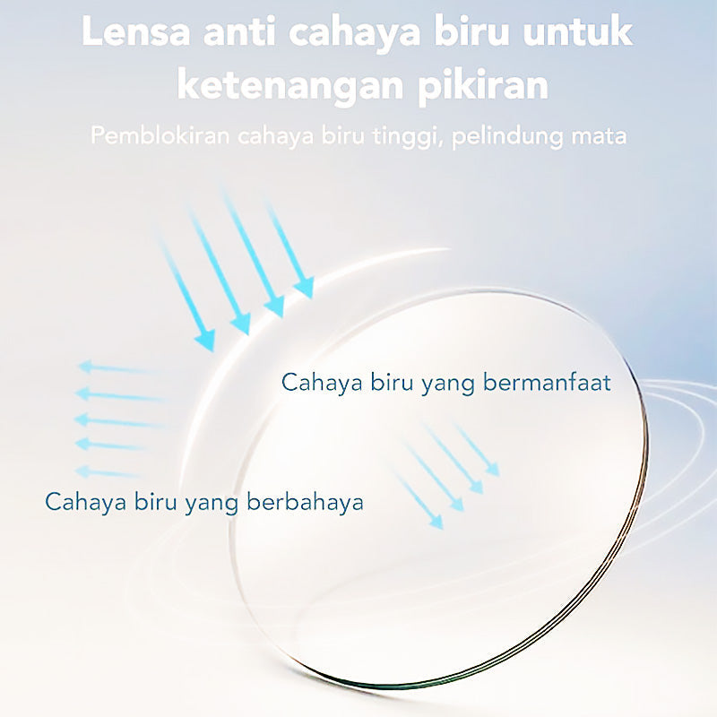 Unisex digital eyewear: chic half-rim blue light blocking glasses for computer users.