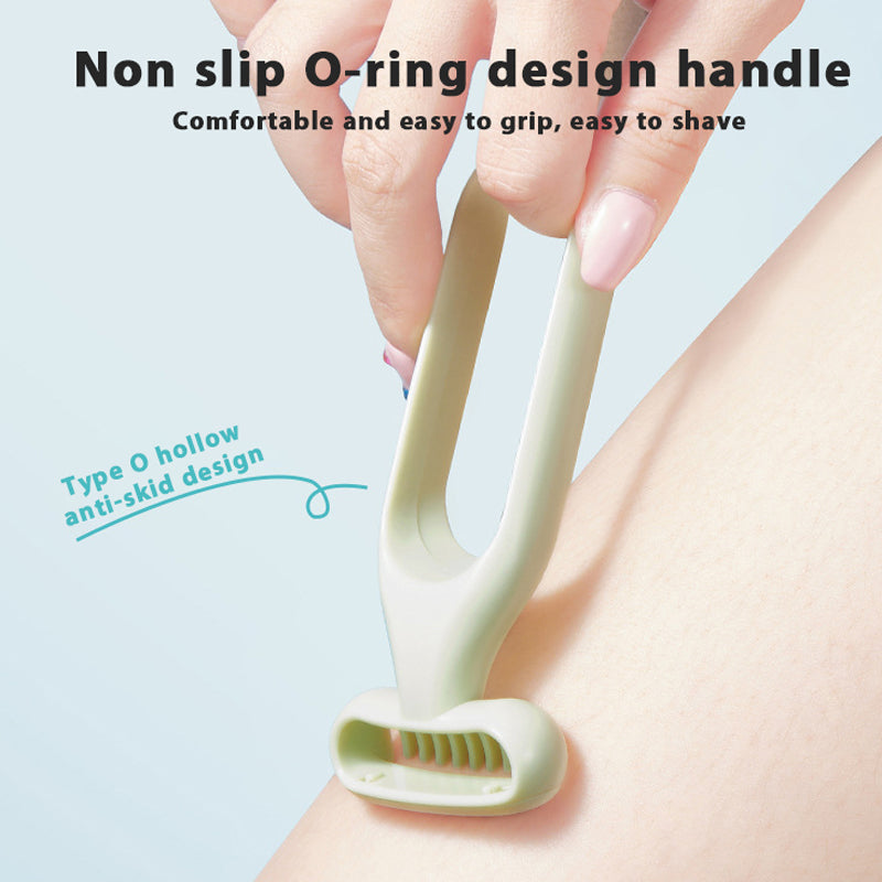 Smooth finish body trimmer with anti-slip grip for safe and easy hair removal