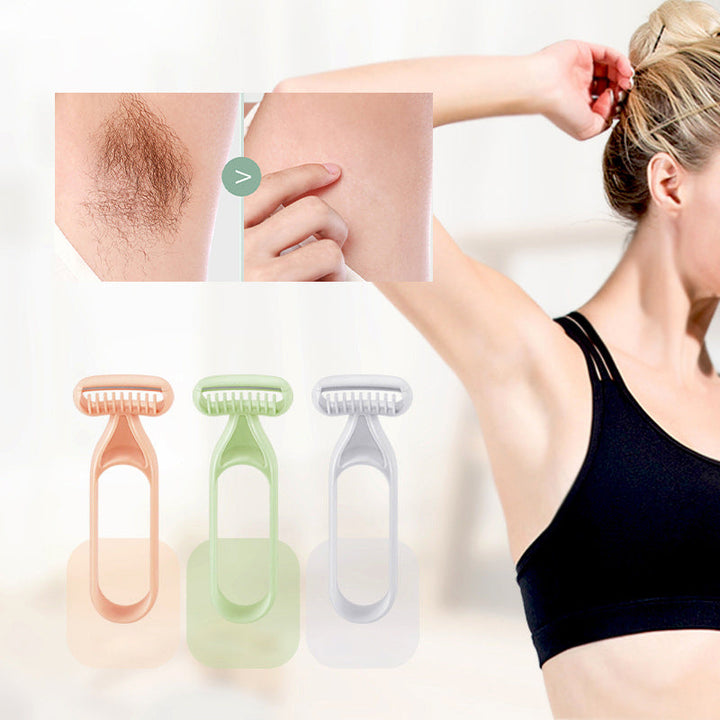 Unisex body hair trimmer with smooth finish, ideal for irritation-free grooming and hair removal.
