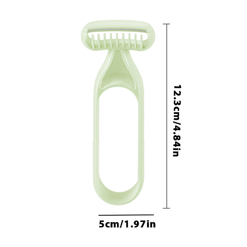 Side view of the Unisex Smooth Finish Body Hair Trimmer, highlighting its sleek design and easy grip.