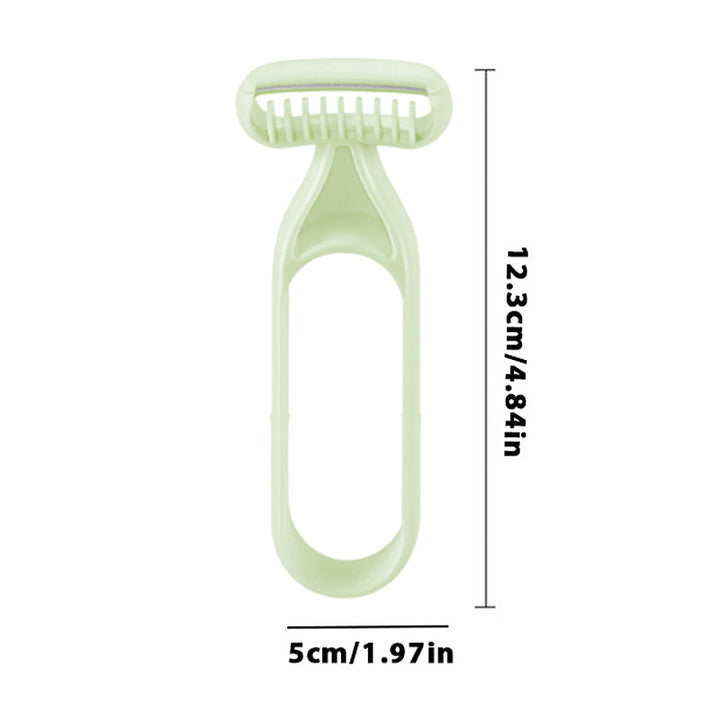 Side view of the Unisex Smooth Finish Body Hair Trimmer, highlighting its sleek design and easy grip.
