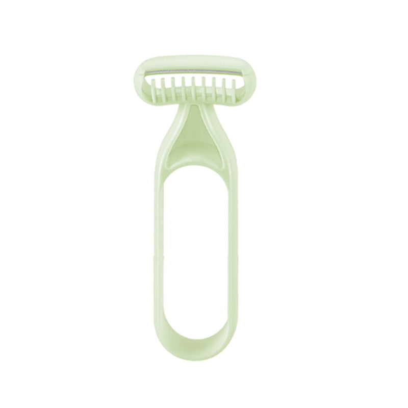 Aqua blue Unisex Smooth Finish Body Hair Trimmer, a stylish and effective shaver for irritation-free skin.