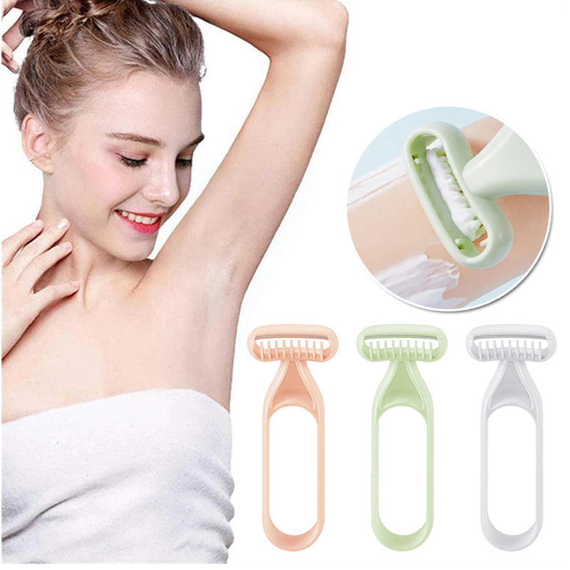 Unisex Body Hair Trimmer in use, demonstrating its ease for full body hair removal and grooming.