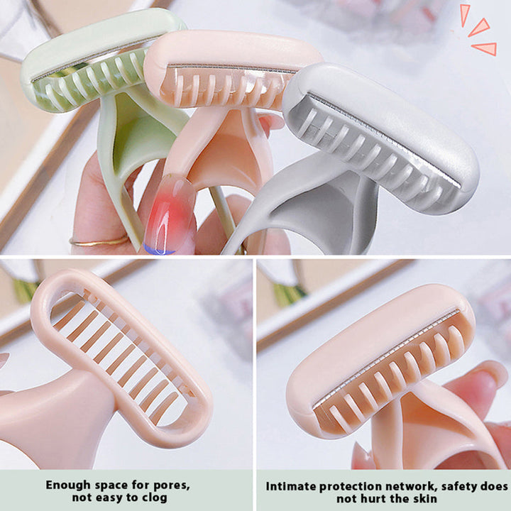 Packaging of the Unisex Smooth Finish Body Hair Trimmer, showcasing its utility for hair removal.
