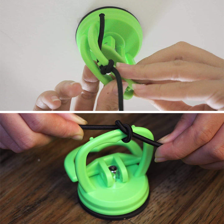 Hands-on use of a boxing reflex speed ball, highlighting its role in agility and cardio workouts
