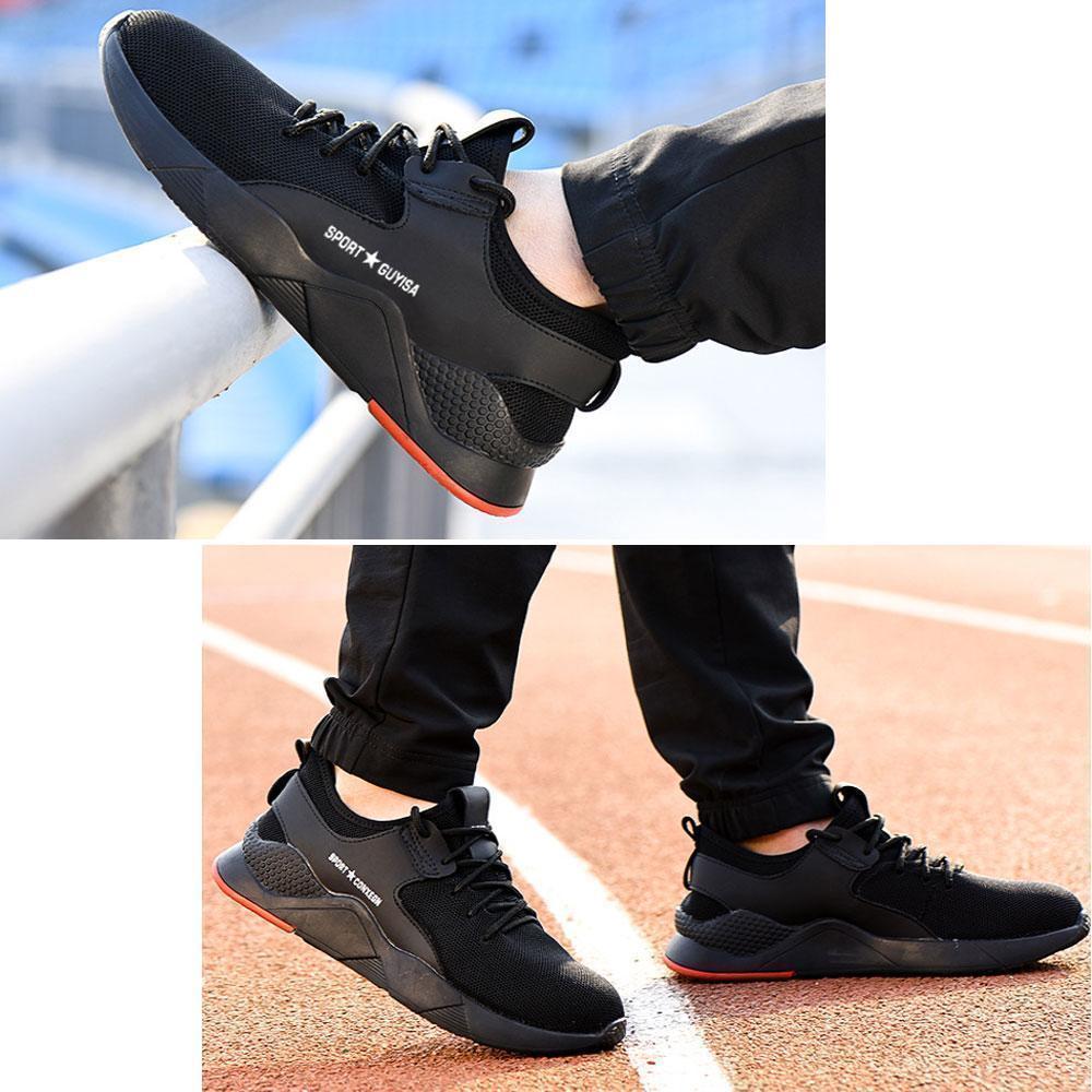Protective unisex work shoes with advanced breathable technology & durable materials for long-lasting use