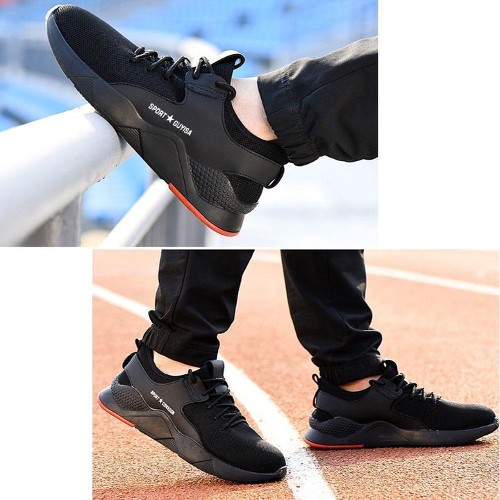 Protective unisex work shoes with advanced breathable technology & durable materials for long-lasting use