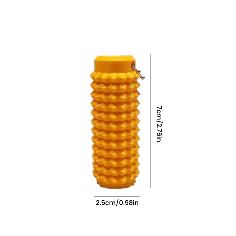 Portable Calming Sensory Spike Keychain, perfect for on-the-go mental wellness