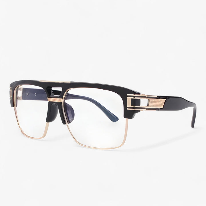 Chic Calvero unisex retro sunglasses with mirrored lenses, a fashionable accessory for vintage-style eye protection.