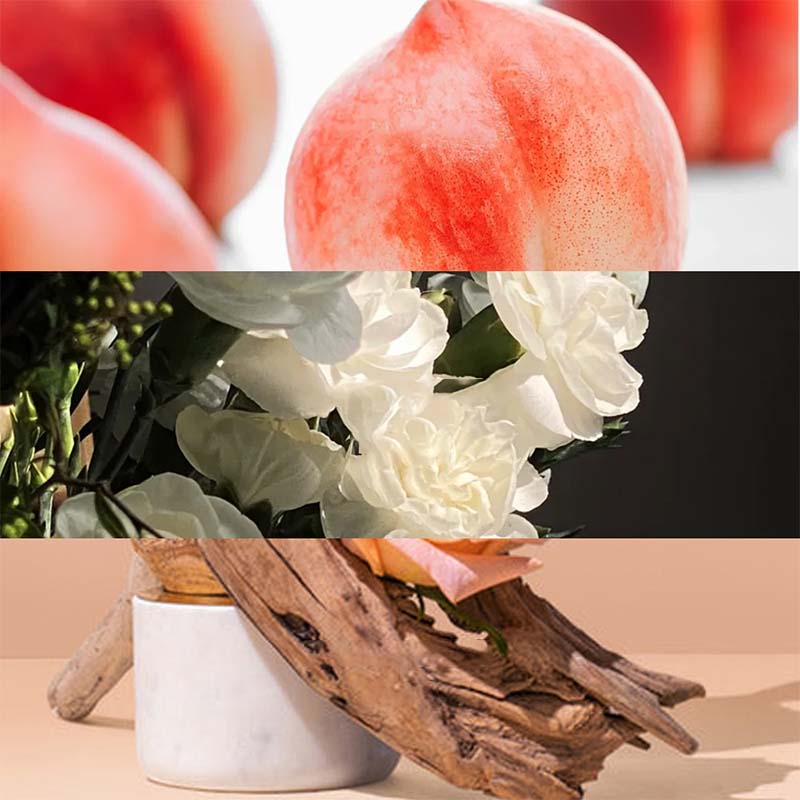 Portable Captivating Roll-On Fragrance Oil, a blend of peach and vanilla, for on-the-go attraction and confidence.