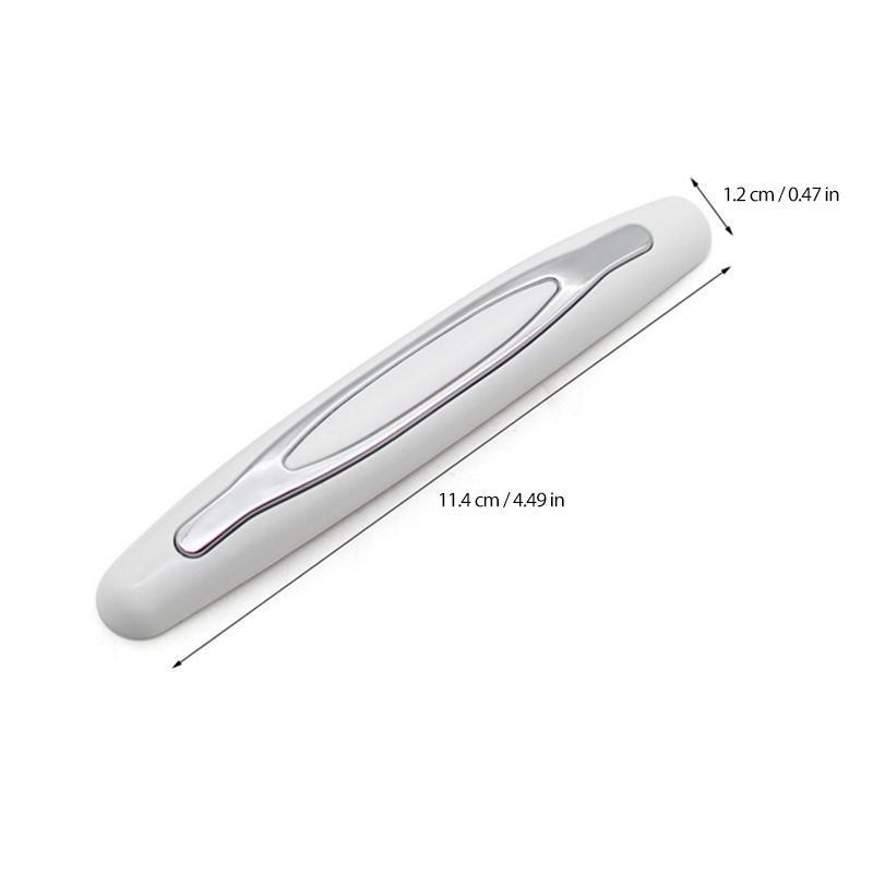 Hands installing a Car Door Edge Protector Strip, showing easy application for car styling