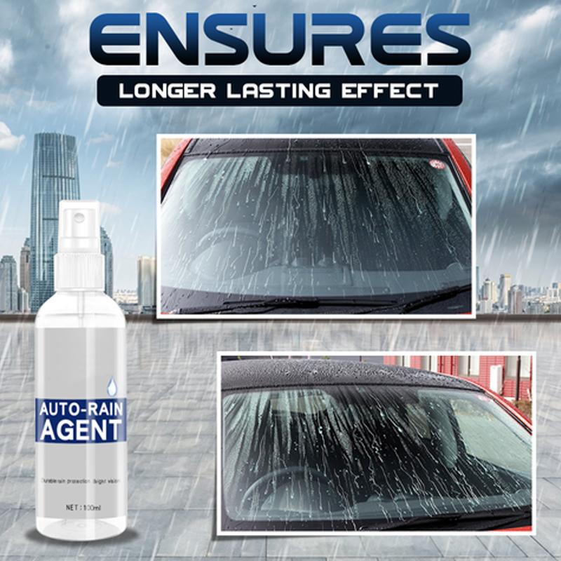Unisex auto detailing spray, provides crystal-clear windshield for rain repellent driving