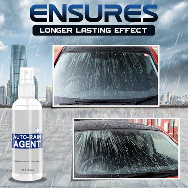 Unisex auto detailing spray, provides crystal-clear windshield for rain repellent driving