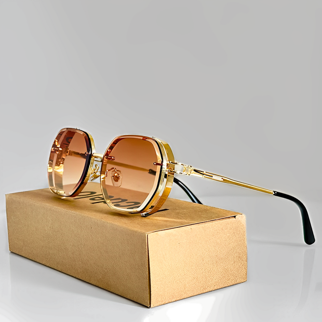 Unisex classic aviator sunglasses with gradient lenses. Stylish eyewear offering UV400 protection for all.