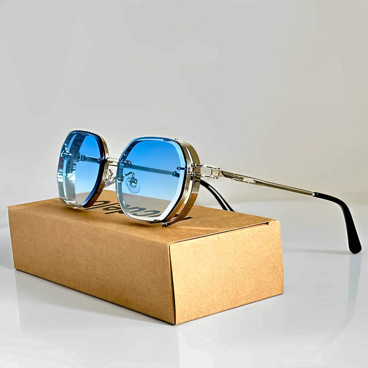 Gradient aviator sunglasses for men & women. Fashionable eyewear providing essential UV400 sun protection.