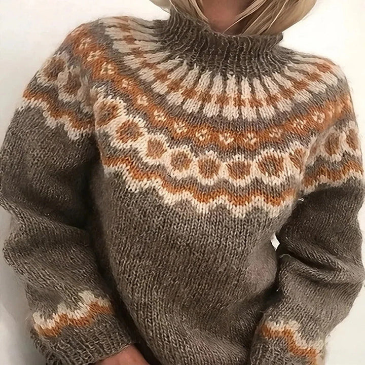 Classic style unisex turtleneck sweater, perfect for autumn fashion & cozy winter wear. Warm, comfortable jumper.