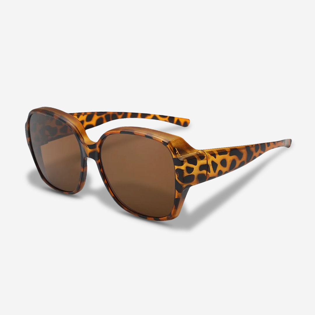 Essential clip-on UV400 shades for prescription eyewear, ensuring eye protection & glare reduction outdoors.