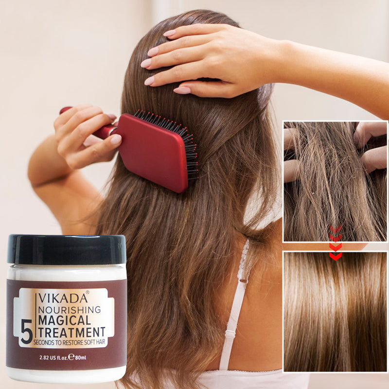 Unisex Collagen Deep Repair Hair Treatment cream jar, designed for all hair types needing deep conditioning.