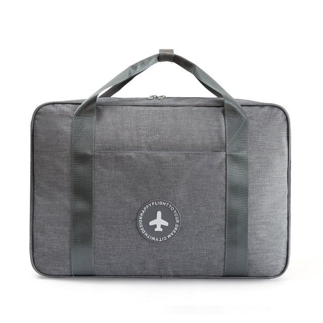 Durable water-resistant carry-on luggage, essential compact bag for short trips.