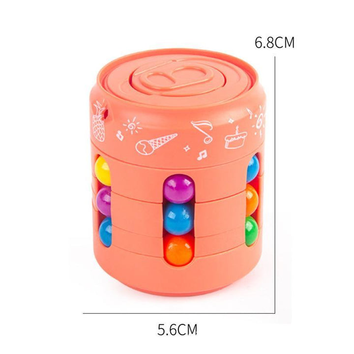 Novelty fidget spinner magic cube, designed for both fun and cognitive development in children