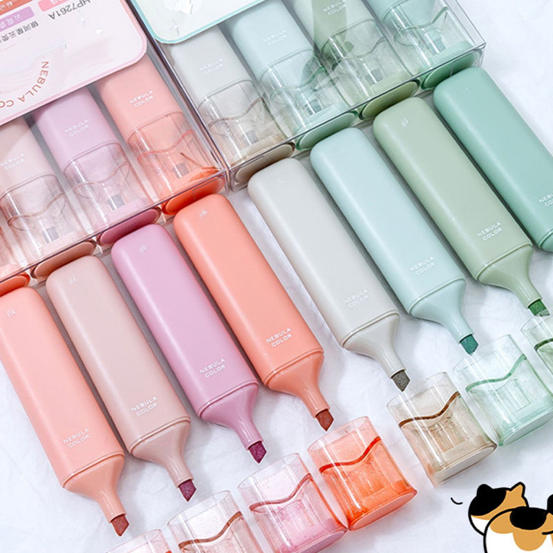 Unisex shimmer marker set, perfect for crafting and scrapbooking, adds a vibrant touch to art