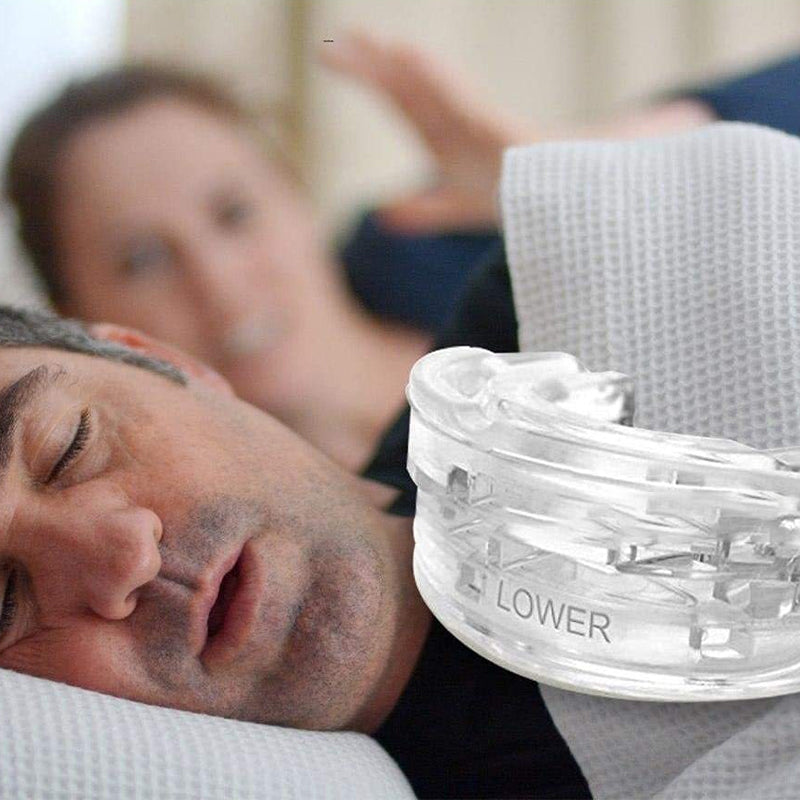 Unisex Custom Fit Anti-Snoring Mouth Guard for Peaceful Sleep