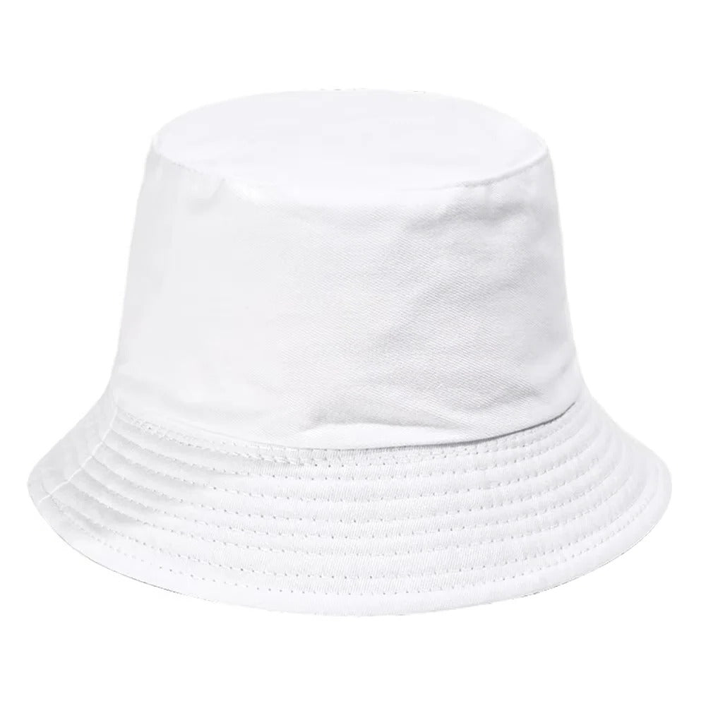 Unisex denim bucket hat for casual style, made from durable cotton.