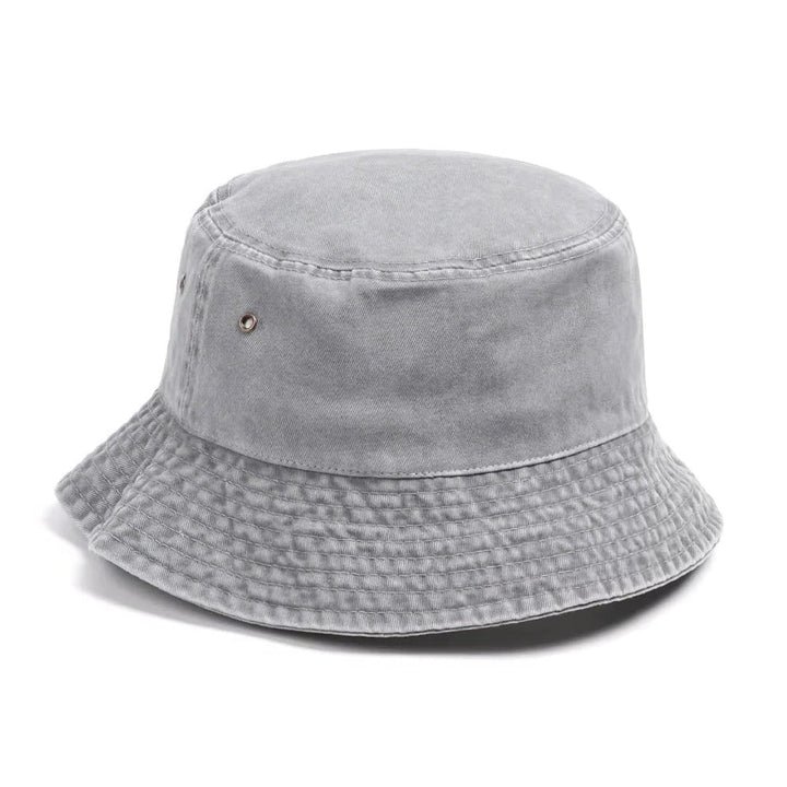 Durable denim outdoor hat, perfect for all your adventures & sun safety.