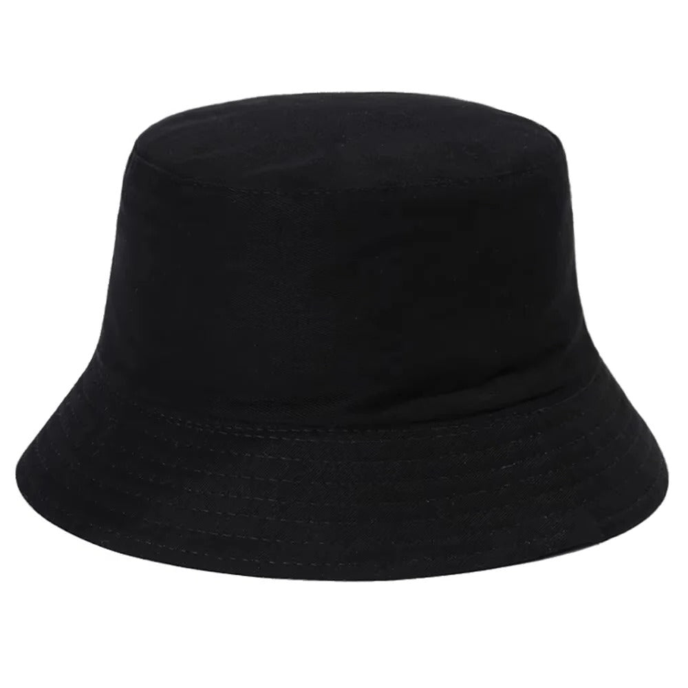 Versatile unisex denim bucket hat, completing any casual or outdoor outfit.