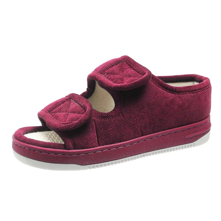Adjustable comfort sandals for diabetic feet, extra wide design supports swollen, sensitive feet & edema.