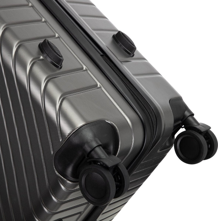 Organized interior of a durable carry-on, showing straps & compartments for packing efficiency.