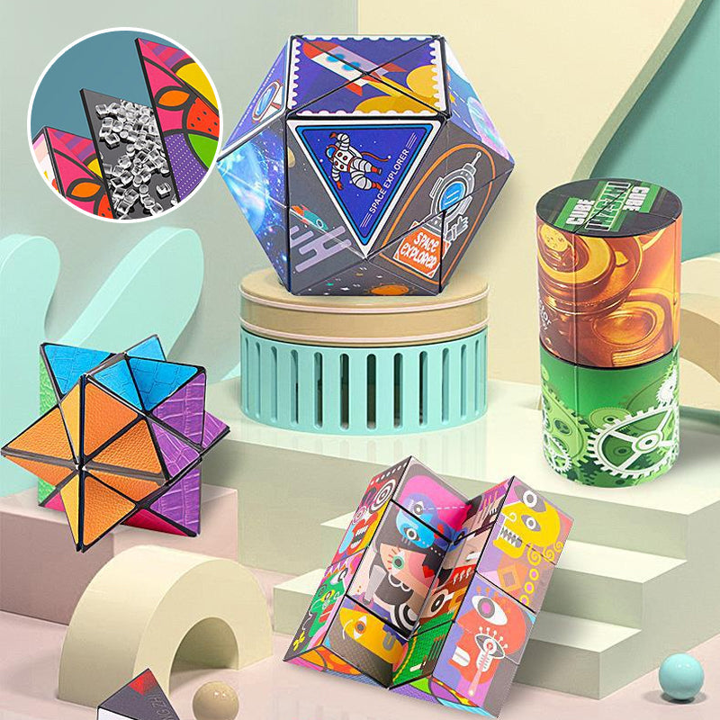 Magic Fidget Cube puzzle, a fun and engaging sensory experience