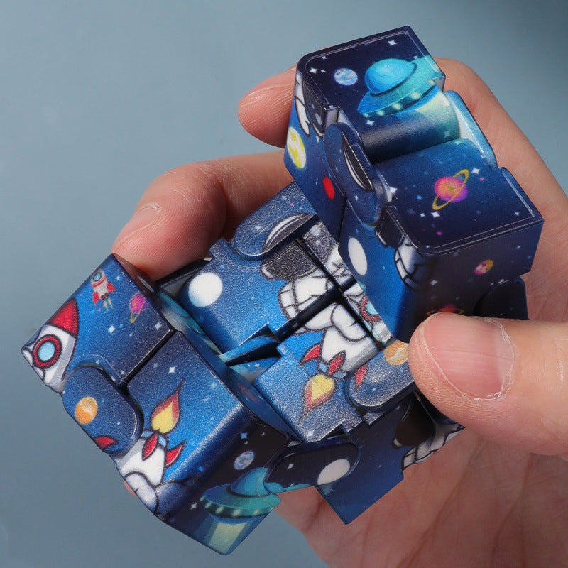 3D Magic Fidget Cube learning toy for improved concentration