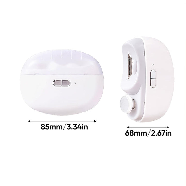 Modern electric nail clipper, a sleek and functional addition to any personal care collection.