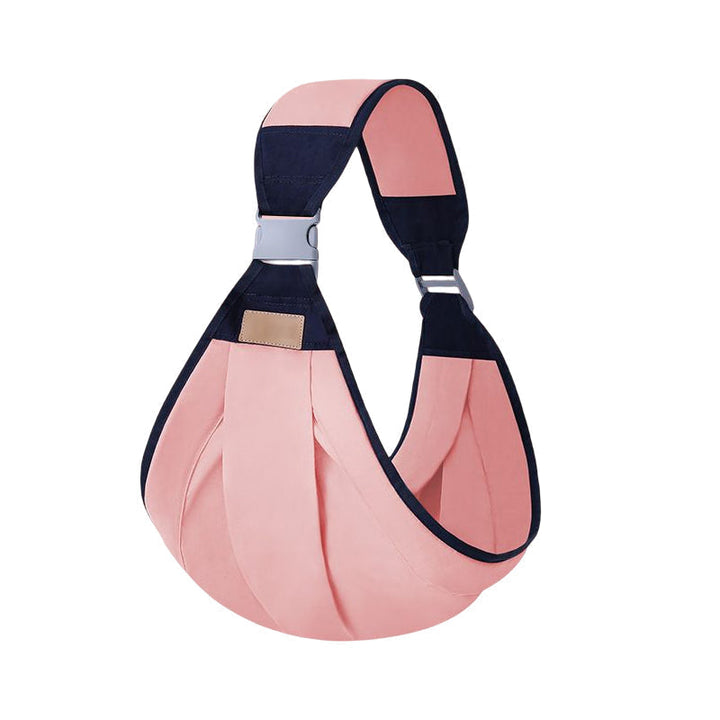 Ergonomic toddler carrier, distributing weight evenly for parent's comfort during use.