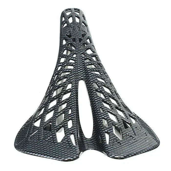 Premium unisex bicycle saddle for road bikes & mountain bikes. Ergonomic and padded design offers ultimate cycling comfort.