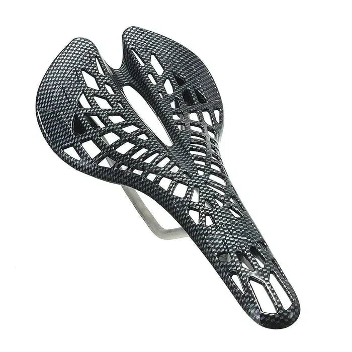 Essential cycling accessory: unisex ergonomic bicycle saddle. Padded bike seat for comfort and durability on any bike type.