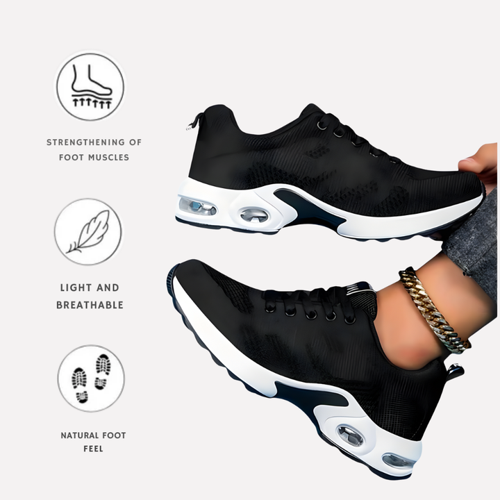 Unisex ergonomic walking shoes for pain relief & all-day comfort. Perfect for daily wear & support.