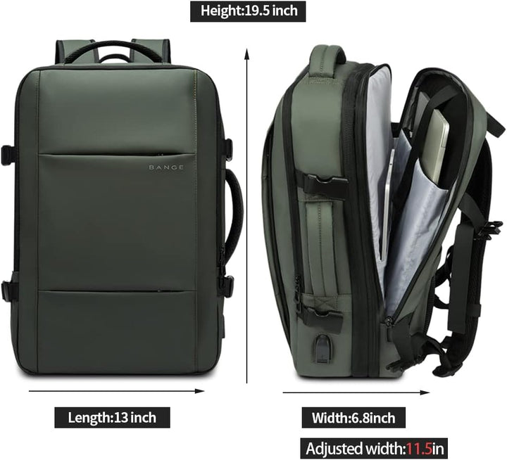 Efficient commuter bag, 26-45L, with quick-access pockets & laptop protection.