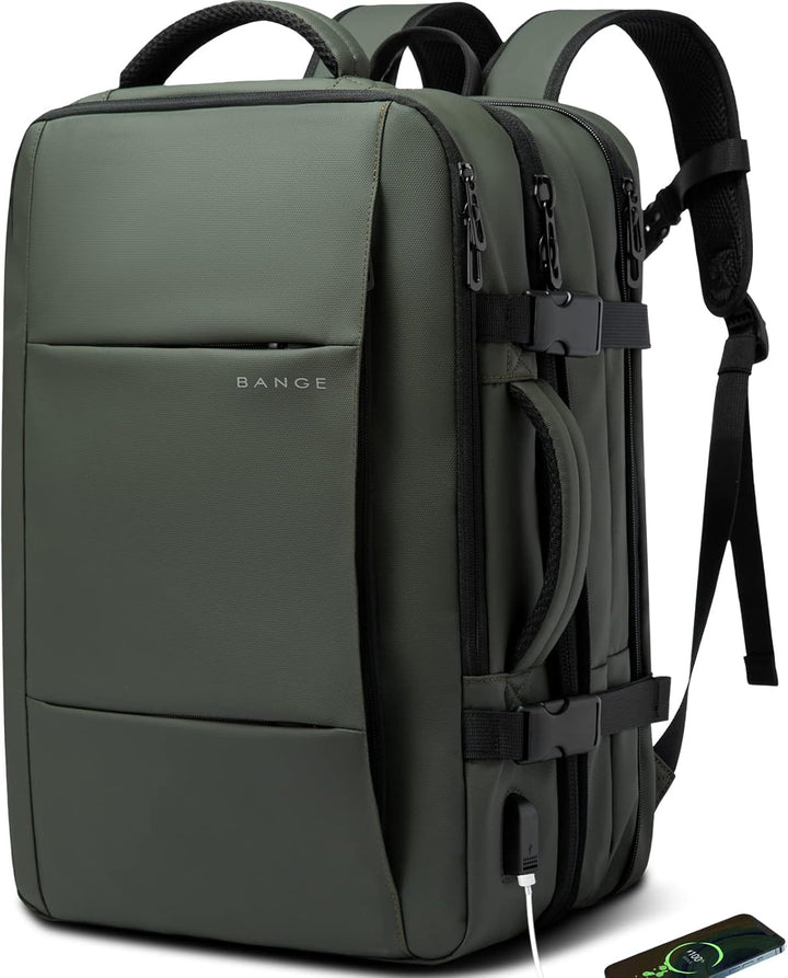 Versatile 26-45L duffle travel backpack, convertible design for various uses.