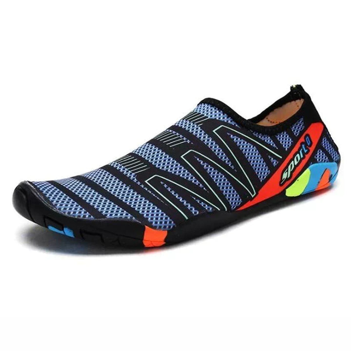 Unisex fast-drying water shoes for beach, swimming & aqua sports. Lightweight & flexible design.