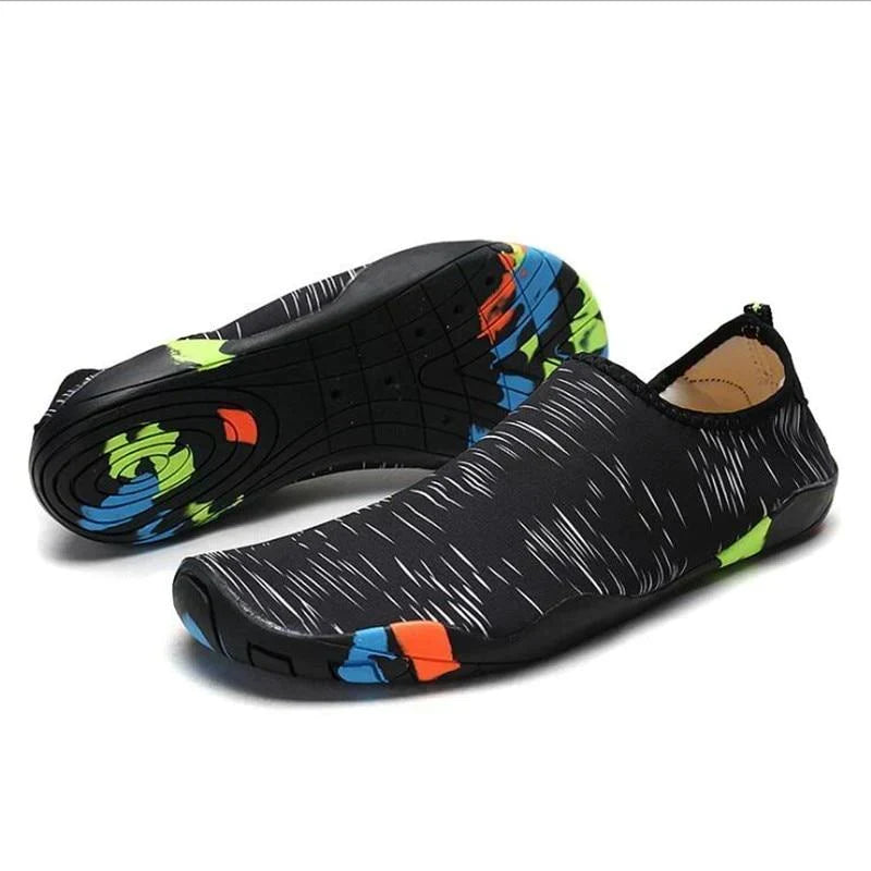 Summer-ready fast-drying water shoes. Unisex design for beach, swim & various water sports.