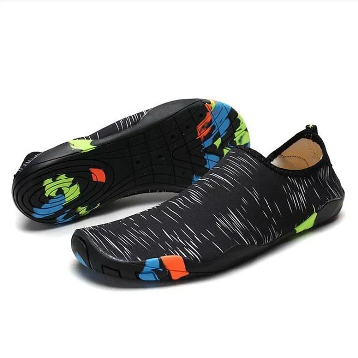Summer-ready fast-drying water shoes. Unisex design for beach, swim & various water sports.