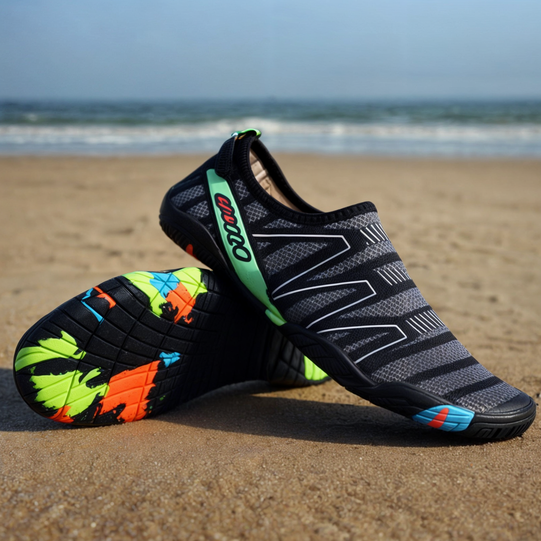 Non-slip water shoes for beach & aqua sports. Quick-dry, flexible & lightweight unisex footwear.