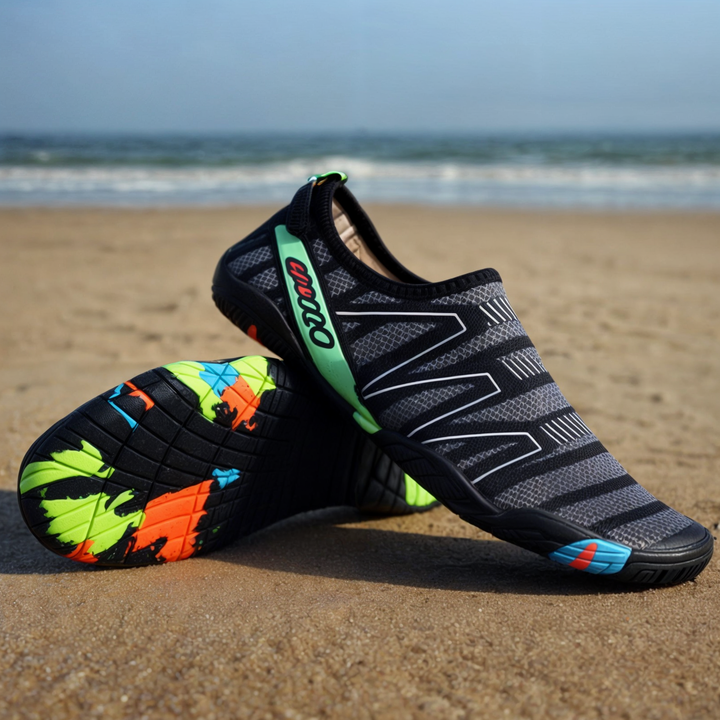 Non-slip water shoes for beach & aqua sports. Quick-dry, flexible & lightweight unisex footwear.