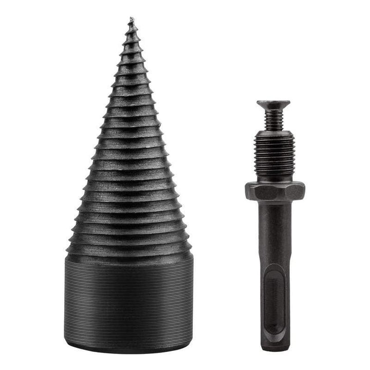 Home improvement wood splitting drill bit, perfect for outdoor gear and efficient log splitting