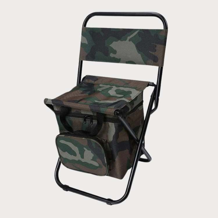 Unisex foldable camping chair. Portable, lightweight outdoor gear for travel, beach & fishing.