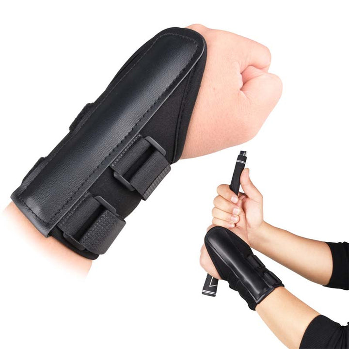 Unisex golf accessory wrist brace for consistent swing & alignment practice